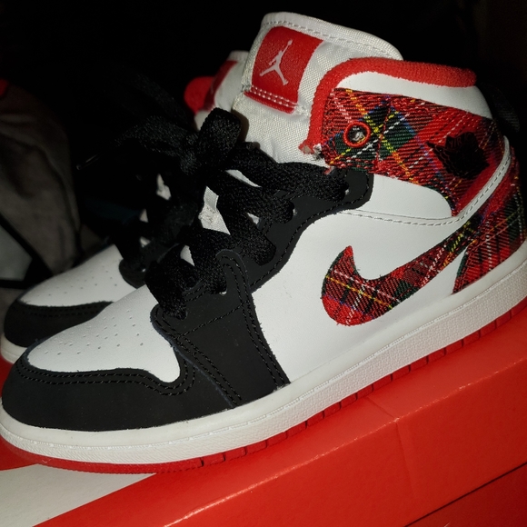 plaid 1s jordan